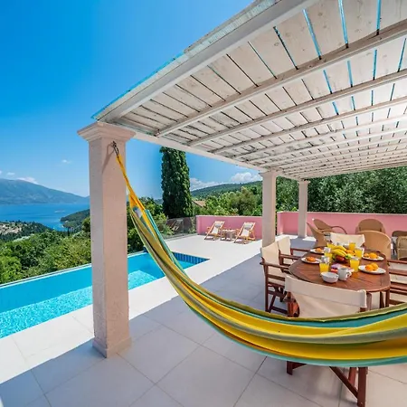 Willa Helios Sea View & Private Pool Near Fiskardo