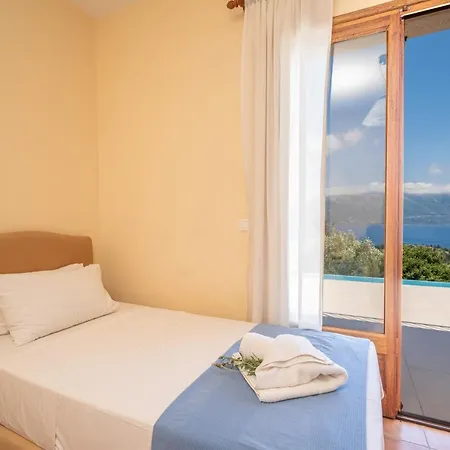 别墅 Helios Sea View & Private Pool Near *