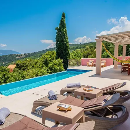 Helios Sea View & Private Pool Near * Fiskardo