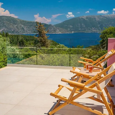 Helios Sea View & Private Pool Near Willa