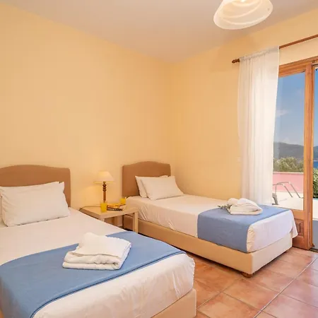 Helios Sea View & Private Pool Near Willa