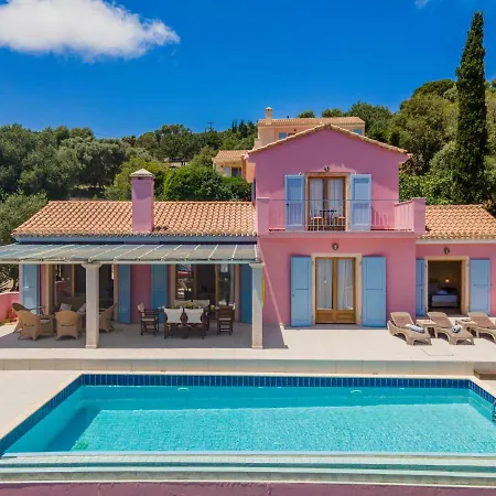 Helios Sea View & Private Pool Near Villa