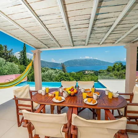 Helios Sea View & Private Pool Near Villa *