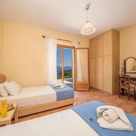 Helios Sea View & Private Pool Near Villa Fiskardo