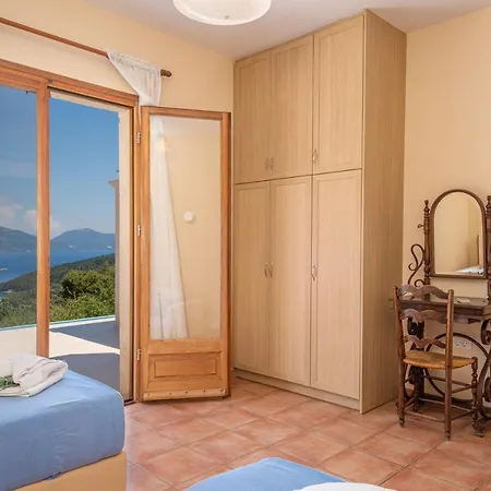 Helios Sea View & Private Pool Near Villa *