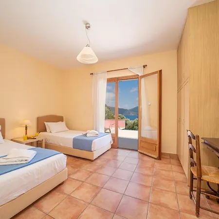 Helios Sea View & Private Pool Near Villa *